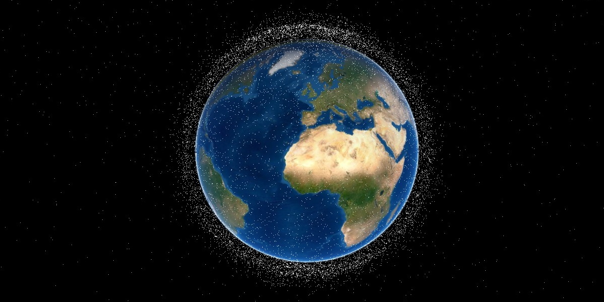 Satellite Map | Space Map Shows 19K+ Satellites Orbiting Earth